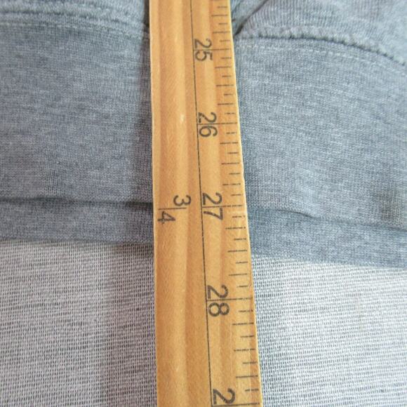 Syracuse Hoodie Mens 2XL Gray Sweatshirt Sports Orange Football Logo Grunge e5 - Picture 9 of 11